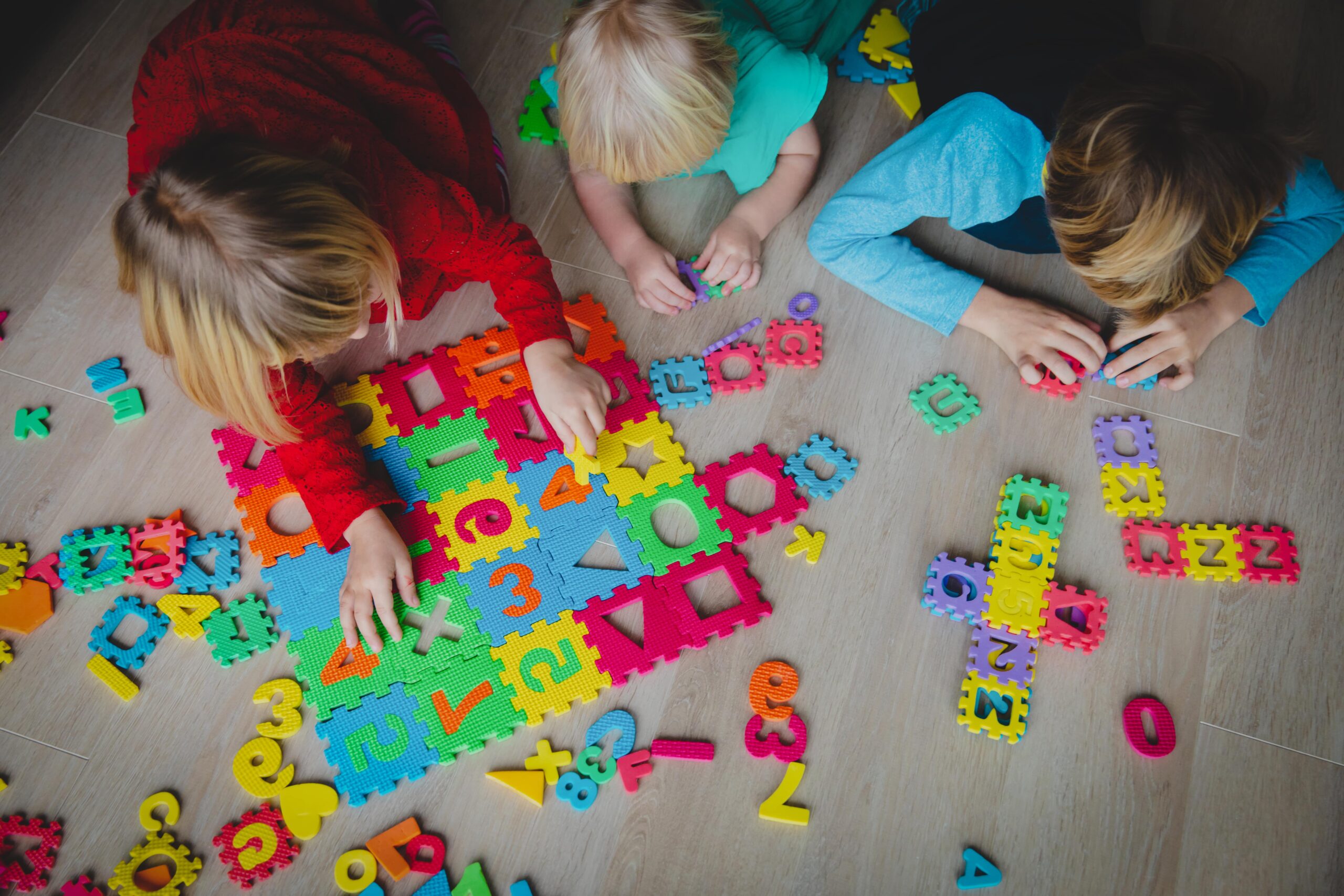 Preschool Children Learning Through Play